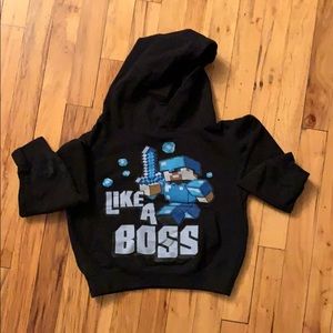 Minecraft “like a boss” Hoodie